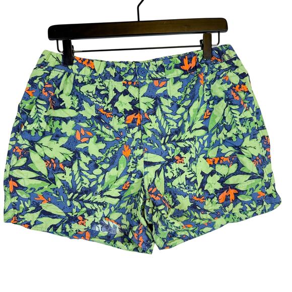 REI Pants - REI Co-Op Sahara Amphib Hiking Shorts High Rise Green Blue Womens - M